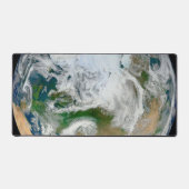 Die Erde mit der Arktis, Europa und Asien. Schreibtischunterlage (Vorderseite)