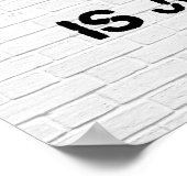 Die "Erde" ohne "Kunst" ist einfach jeder Poster (Ecke)