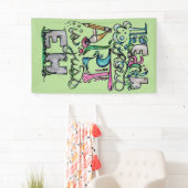 Die Erde ohne Kunst ist nur die Kunst des "Kunstle Banner (Insitu)