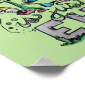 Die Erde ohne Kunst ist nur die Kunst des "Kunstle Poster (Ecke)