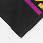 Die Erde ohne Kunst ist nur ein künstlerischer Puz Fleecedecke (Ecke)