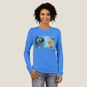Die Erde ohne Kunst, Tri-Blend Shirt (Volle Vorderseite)