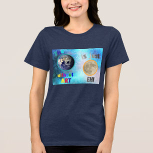 Die Erde ohne Kunst, Tri-Blend Shirt