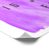 Die Erde ohne Kunstdruckkünstlerplakat Poster (Ecke)