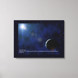 Die Erde - Perek Shirah Leinwanddruck