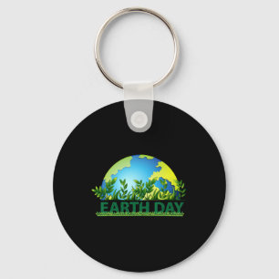 Die Erde Rette die Erde retten den Planeten Schlüsselanhänger