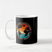 Die Erde sauber behalte ihre nicht Uranusumwelt Kaffeetasse (Links)