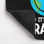 Die Erde sauber behalte ihre nicht Uranusumwelt Mousepad (Ecke)