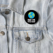 Die Erde sauber behalte ihren nicht Uranus Button (Beispiel)