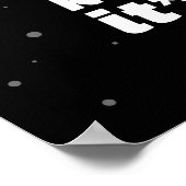 Die Erde sauber behalten Poster (Ecke)