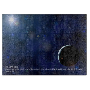 Die Erde Schneidebrett