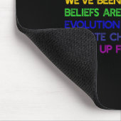 Die Erde steht nicht flach für Science Real Earth Mousepad (Ecke)