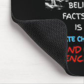 Die Erde steht nicht flach für Science Real Earth Mousepad (Ecke)