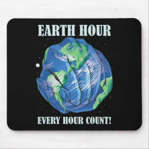 Die Erde stürmt jeden Stundenkopf unseren Planeten Mousepad