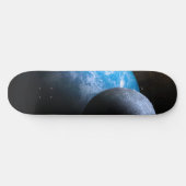 Die Erde und der Mond Skateboard (Horizontal)