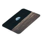 Die Erde vom Mond aus gesehen Magnet (Linke Seite)