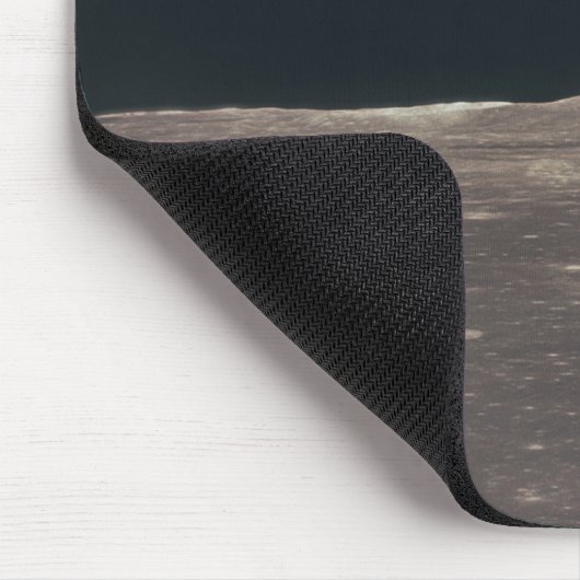 Die Erde vom Mond aus gesehen Mousepad (Ecke)