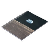 Die Erde vom Mond aus gesehen Notizblock (Linke Seite)