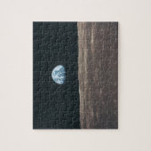 Die Erde vom Mond aus gesehen Puzzle (Vertikal)