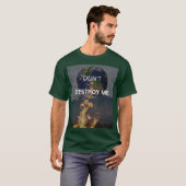DIE ERDE WEINT. T-Shirt (Vorne ganz)