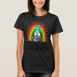 Die Erde wieder Cool für die Umwelt der Frauen T-Shirt