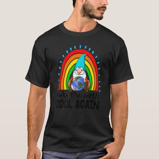 Die Erde wieder Cool machen Frauenumweltbewusstsei T-Shirt (Vorderseite)