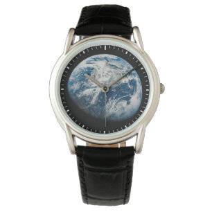 Die Erde wurde aus dem Aollo 8 Raumfahrzeug genomm Armbanduhr