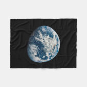 Die Erde wurde aus dem Aollo 8 Raumfahrzeug genomm Fleecedecke (Vorderseite (Horizontal))