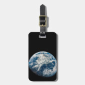 Die Erde wurde aus dem Aollo 8 Raumfahrzeug genomm Gepäckanhänger (Vorderseite vertikal)