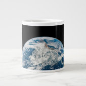 Die Erde wurde aus dem Aollo 8 Raumfahrzeug genomm Jumbo-Tasse (Vorderseite)