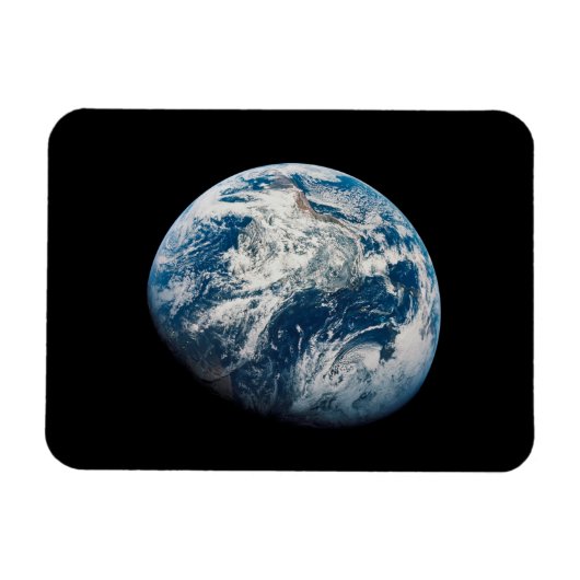 Die Erde wurde aus dem Aollo 8 Raumfahrzeug genomm Magnet (Horizontal)