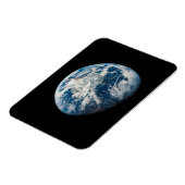 Die Erde wurde aus dem Aollo 8 Raumfahrzeug genomm Magnet (Linke Seite)