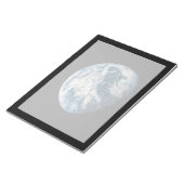 Die Erde wurde aus dem Aollo 8 Raumfahrzeug genomm Notizblock (angewinkelt)