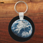 Die Erde wurde aus dem Aollo 8 Raumfahrzeug genomm Schlüsselanhänger (Rückseite)