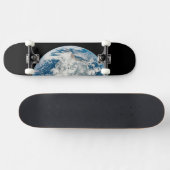 Die Erde wurde aus dem Aollo 8 Raumfahrzeug genomm Skateboard (Horizontal)