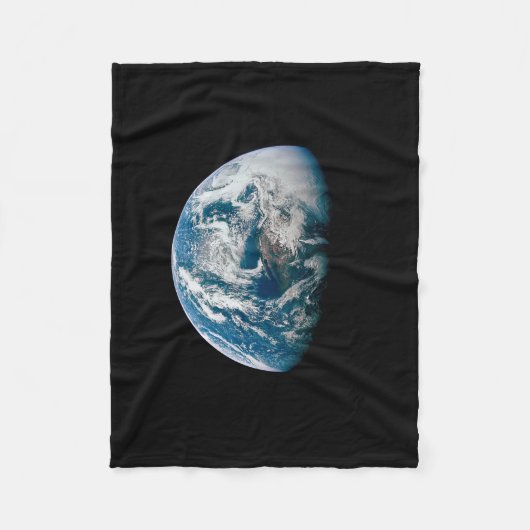 Die Erde wurde aus dem Apollo 13 Raumfahrzeug geno Fleecedecke (Vorderseite)