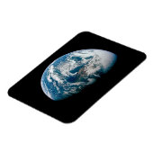 Die Erde wurde aus dem Apollo 13 Raumfahrzeug geno Magnet (Linke Seite)