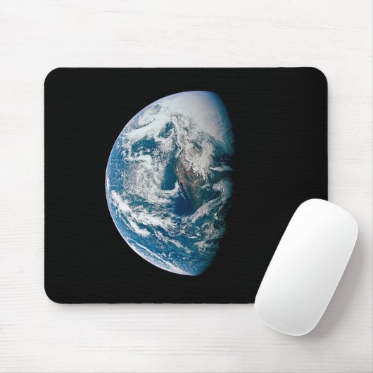 Die Erde wurde aus dem Apollo 13 Raumfahrzeug geno Mousepad (Mit Mouse)
