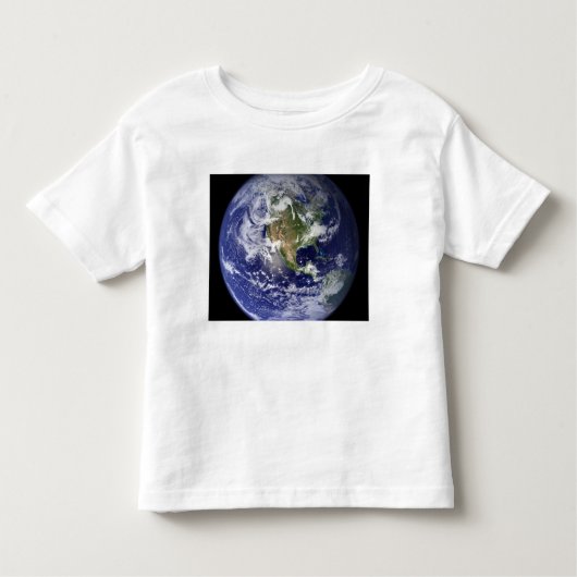 Die Erde zeigt die Western-Hemisphäre Kleinkind T-shirt (Vorderseite)