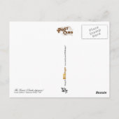 Die Erdnuss-Pflanze - Vintage Abbildung Postkarte (Rückseite)