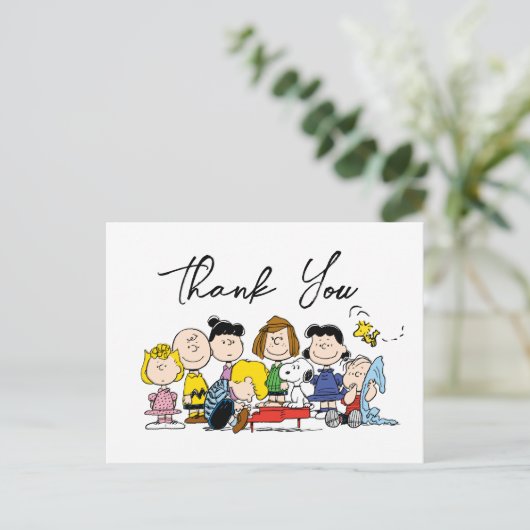 Die Erdnussbande | Babydusche Postkarte (Stehend Vorderseite)