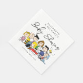 Die Erdnussbande | Babydusche Serviette (Ecke)