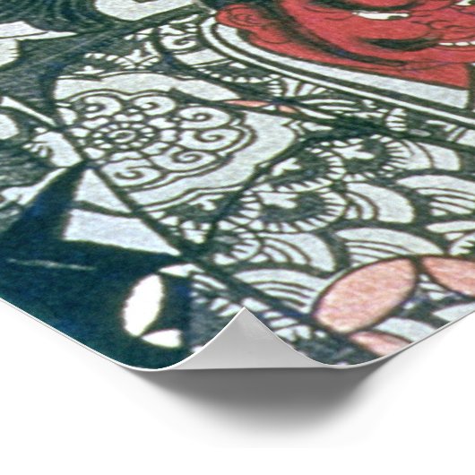 Die Erdspinne Poster (Ecke)