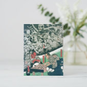 Die Erdspinne Postkarte (Stehend Vorderseite)