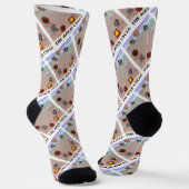 Die Erdwissenschaft über den Rockzyklus Socken (Gewinkelt)