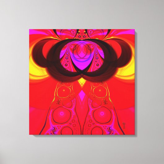 Die Eremite Variation 1 Wrapped Canvas Leinwanddruck (Vorderseite)