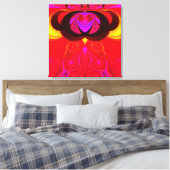 Die Eremite Variation 1 Wrapped Canvas Leinwanddruck (Insitu (Schlafzimmer))