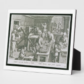 Die Erfindung der Kupferstich, Platte 20 von " Fotoplatte (Seite)