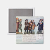 Die Erfindung des Red Hat, Manuel, Petion Magnet (Vorderseite/Rückseite)
