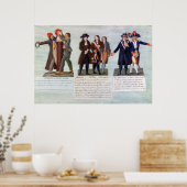 Die Erfindung des Red Hat, Manuel, Petion Poster (Küche)